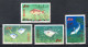 Timbre De Taiwan : (5) 1965 Taiwan Fish SG554/7** - Unused Stamps