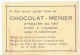 IMAGE CHROMO CHOCOLAT MENIER ALIMENTS N° 414 OISE BEAUVAIS LA CATHEDRALE RELIGION CROYANCE CATHOLICISME STYLE GOTHIQUE - Menier