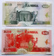 ZAMBIA - 20,50 KWACHA - P 36, P 37 (1992)  - UNC - PCS 2 - BANKNOTES - PAPER MONEY - CARTAMONETA - - Zambie