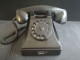 Teléfono Baquelita Negro De Los Años 60. Año 1963 Téléphone Telephone Phone - Telephony