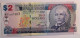 BARBADOS - 2 DOLLARS - 2007- UNC - P 66B - BANKNOTES - PAPER MONEY - CARTAMONETA - - Barbades