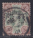 Grande Bretagne - 1887 - 1900  Victoria -    Y&T N °  97  Perforé  BB  Oblitéré - Perfin