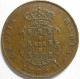 Portugal 5 Reis 1848 Maria II , En Cuivre, KM# 480 - Portugal