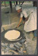 127686/ Stann Creek, Old Belizean Carib Woman Baking Cassava Bread - Honduras