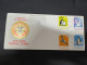 14-2-2-2024 (4 X 1) Australia -  From HUTT River Province FDC - 1977 (Australian Antarctica Set Of 4 Stamps) With Insert - Werbemarken, Vignetten