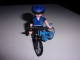 Personnage Playmobil Police - Policiers - Brigade VTT - Vélo - Playmobil