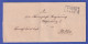 Preußen Dienstbrief Mit Rechteckstempel PYRITZ, Nach 1850 - Sonstige & Ohne Zuordnung