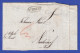Österreich Geschäftsbrief Mit Oval-Stempel V.TRIEST Von 1830 - ...-1850 Voorfilatelie