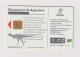 ARGENTINA - Carnotaurus Chip Phonecard - Argentinien