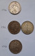 PIECE - FRANCE - V° REPUBLIQUE - LOT DE 4 (1960, 1962 X 2, 1964) - ARGENT - 5 Francs