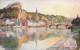 BELGIQUE - Dinant - General View Of Dinant - Aquarelle - Carte Postale Ancienne - Dinant