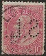 Belgique N°58 Perforé (ref.2) - 1863-09