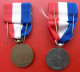 Lot De 3 Medailles LE SOUVENIR FRANCAIS - Francia