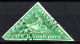 Timbre Cap De Bonne Espérance Papier Vert - YT N° 6 - Oblitéré - Année 1855 - Cape Of Good Hope (1853-1904)