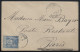Monaco - Yvert N° 90 Obl. Monaco Principauté (Ga) Seul Sur LsC Pour Paris En Poste Restante 06/03/1884 - Cote 600 Euros - ...-1885 Precursores