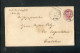 "PREUSSEN" 1866, Ganzsachenumschlag "1 Sgr." K2 "GARDESLEBEN", Rs. K1 "AUSG.", Lacksiegel (80054) - Interi Postali