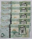 Saudi Arabia 50 Riyals 2009 UNC P-34 B Five Pieces From A Bundle 250 Riyals - Saoedi-Arabië