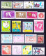 Fencing, Sports, Olympic, Sword Fighting, 73 Different MNH Stamps Rare Collection - Fencing