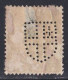 Grande Bretagne - 1911 - 1935 -  George  V  -  Y&T N °  139  Perforé  Blason Avec Croix - Perfins