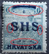 HARVESTERS-6 FIL-OVERPRINT SHS HRVATSKA- ERROR - HUNGARY - CROATIA-1919 - Croatie