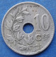 BELGIUM - 10 Centimes 1926 French KM# 85.1 Albert I (1909-34) - Edelweiss Coins - 10 Cent