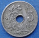 BELGIUM - 5 Centimes 1925 Dutch KM# 67 Albert I (1909-1934) - Edelweiss Coins - 5 Centimes