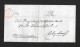 1849 HEIMAT BERN ► Siegel-Brief BERN 26 Jan 1849 Winkler 532/2, Blauer Stempel Militär-Direktion BERN Winkler 582a/7 - ...-1845 Prephilately