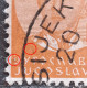 KING PETER II-3 DIN.-3 IN RAW-POSTMARK OSIJEK-ERROR-CROATIA-YUGOSLAVIA-1939 - Used Stamps