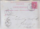 BELGIUM. 1883/Dison, Ten-centisimi PS Card/to Sweden. - 1883 Léopold II