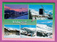 CPM VALMOREL 73 - Station De Ski Neige Piste Télécabine Coucher De Soleil Au Dos Timbre Tintin Et Milou  - Valmorel