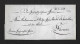 1822 HEIMAT BERN ► Siegel-Brief BERN 18.März 1822, Brief Nach SARNEN "ob Dem Wald"    ►Winkler 515/3◄ - ...-1845 Prephilately