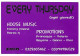 TARJETA INVITACION EVERY THURSDAY ( OGNI GIOVEDI ).- ( ITALIA ) - Inaugurazioni