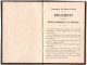 COMPAGNIE DES MINES D'ANZIN, Règlement Et Instructions Technique Pour Le Service Des Machinistes Et Des Chauffeurs. 1903 - Other Apparatus