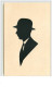 N°4661 - Silhouette - Homme Et Chapeau - Silhouettes