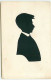 N°21112 - Silhouette - Jeune Homme Portant Une Casquette De Profil - Silhouettes
