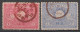 JAPON - 1894 - YT 87/88 OBLITERES -  COTE = 40 EUR. - Gebraucht