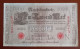 #1   ALLEMAGNE - DEUTSCHE REICH 1000 MARK  - 1910 - 1000 Mark