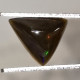 Opale Noire Traitée D'Ethiopie - Triangle 1.65 Carat - 11.2 X 9.2 X 4.3 Mm - Opale