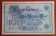 #1   ALLEMAGNE - DEUTSCHE REICH 100 MARK  - 1908 - 100 Mark