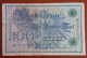 #1   ALLEMAGNE - DEUTSCHE REICH 100 MARK  - 1908 - 100 Mark