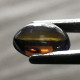 Delcampe - Opale Noire Traitée D'Ethiopie - Cabochon Ovale 0.79 Carat - 7.8 X 6.0 X 3.5 Mm - Opal