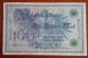 #1   ALLEMAGNE - DEUTSCHE REICH 100 MARK  - 1908 - 100 Mark