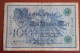 #1   ALLEMAGNE - DEUTSCHE REICH 100 MARK  - 1908 - 100 Mark