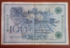 #1   ALLEMAGNE - DEUTSCHE REICH 100 MARK  - 1908 - 100 Mark