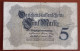 #1   ALLEMAGNE - DEUTSCHE REICH 5 MARK  - 1914 - 1.000 Mark