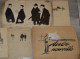 Delcampe - Rare Lot De 14 Dessins Caricatures Originaux Pour Presse Type Le Sillon Années 1900-1910 - Zeichnungen