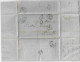 Great Britain 1854 Pastré Brothers Merchant-shipowner Fold Cover London Calais Paris Marseille France Cancel Rate 8 - Cartas & Documentos