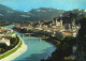 SALZBURG, ARCHITECTURE, BRIDGE, MOUNTAIN, CASTLE, AUSTRIA, POSTCARD - Salzburg Stadt