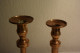 C50 2 Chandeliers En Cuivre Old Copper Candlestick - Koper