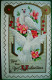 CPA  Gaufrée ST VALENTIN . EGLANTINE ET COLOMBES . 1913 .  FLOWERS DOVE WILD ROSE . BIRDS .VALENTINE  Embossed Old Pc - Valentijnsdag